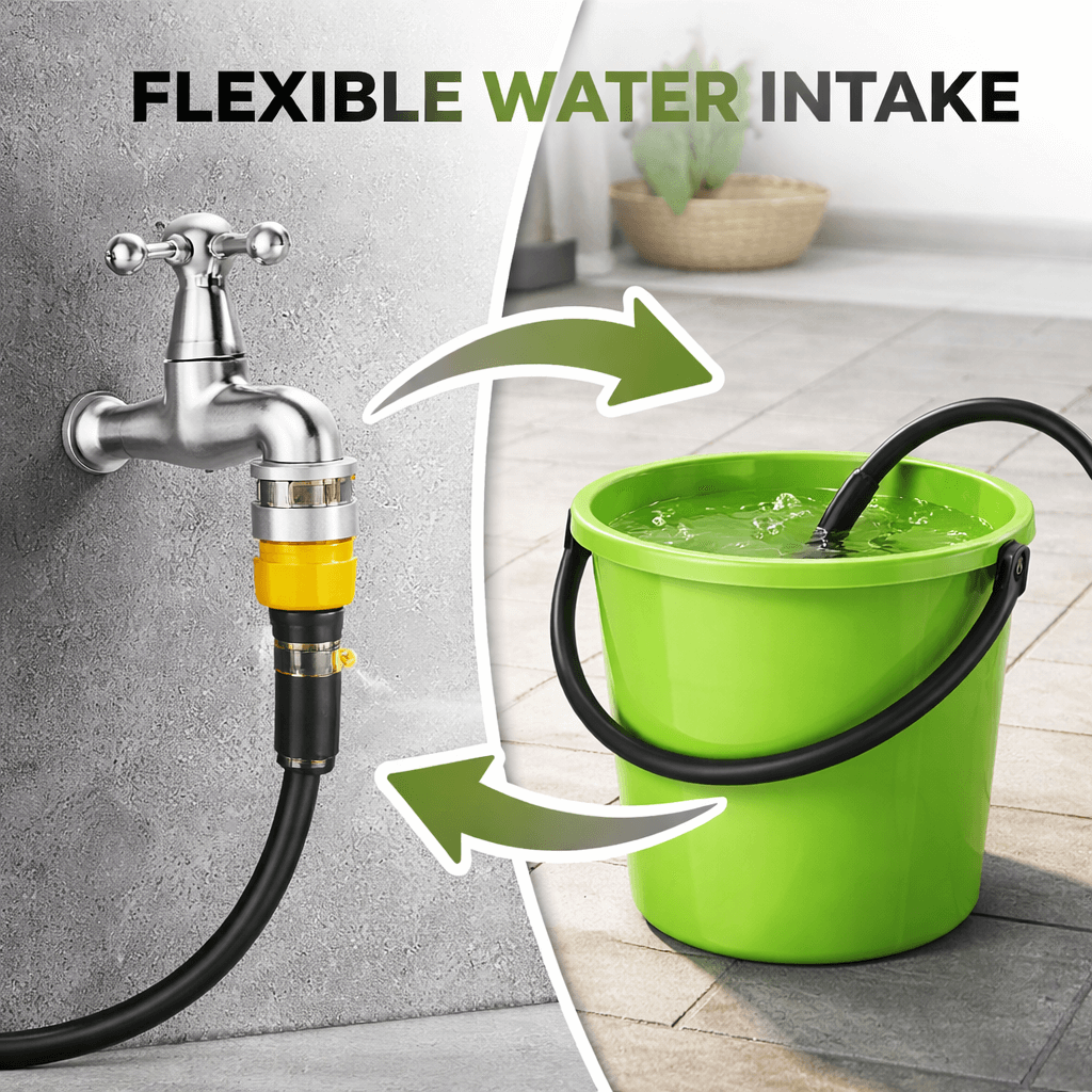 LWQ Pressure Washer - Flexible Water Intake