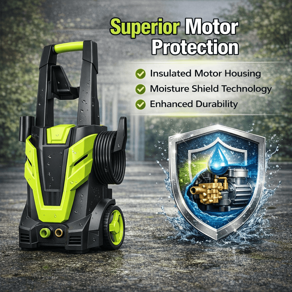 LWQ Pressure Washer - Insulated Motor Housing