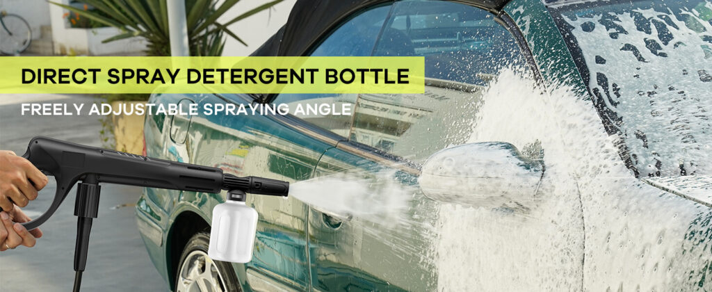 LWQ Pressure Washer - Detergent Bottle — Foam Cleaning Applications