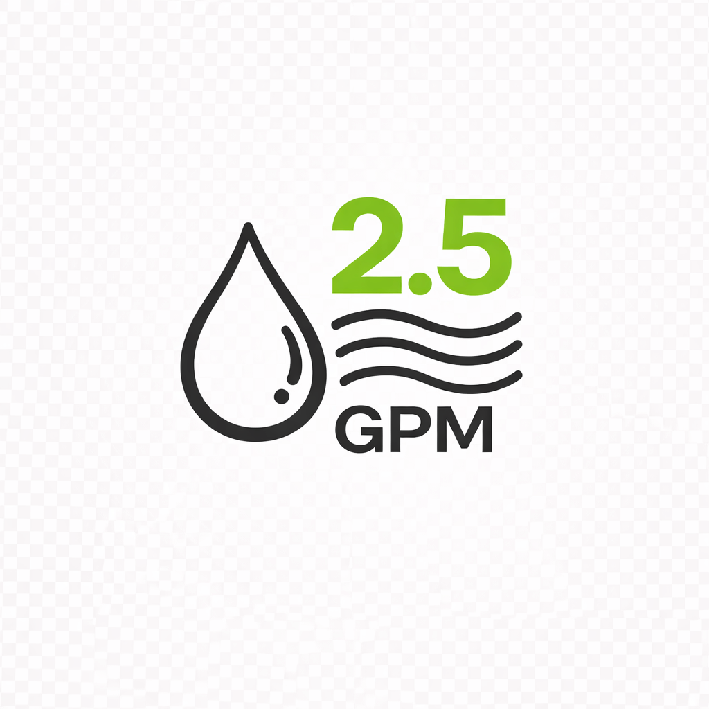 LWQ Pressure Washer - 2.5 GPM Water Flow Output